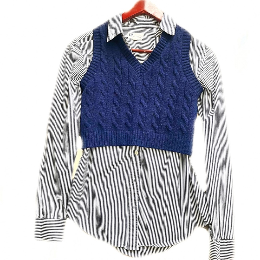 📚 Customized Sweater Vest and Button Up Vintage Academia set 📚